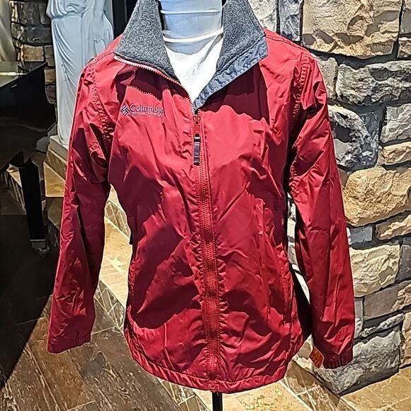Womens Columbia fleece lined jacket size small - Picture 1 of 10
